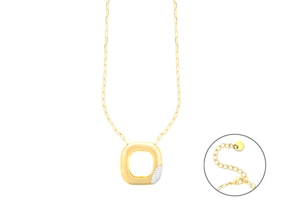 Collar 4US: Cesare Paciotti Mujer in Acero 4UCL8222W - 4UCL8222W